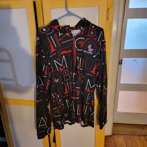 Columbia large 1/4 zip shirt